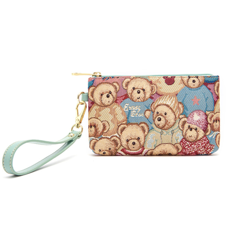 Women's Fashion Unique Bear Mobile Female Handbags