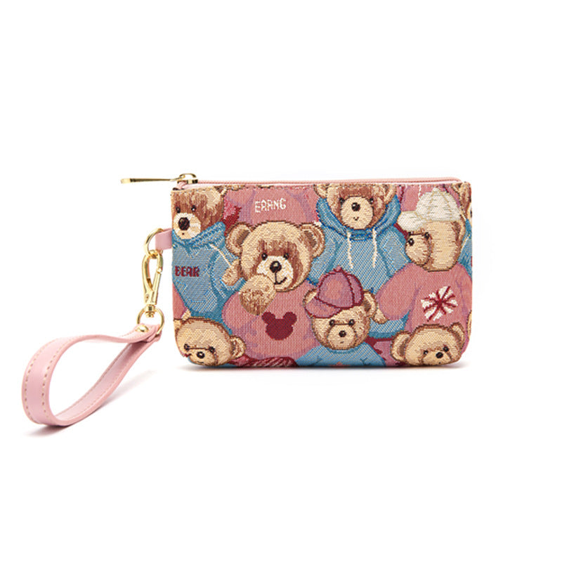 Women's Fashion Unique Bear Mobile Female Handbags