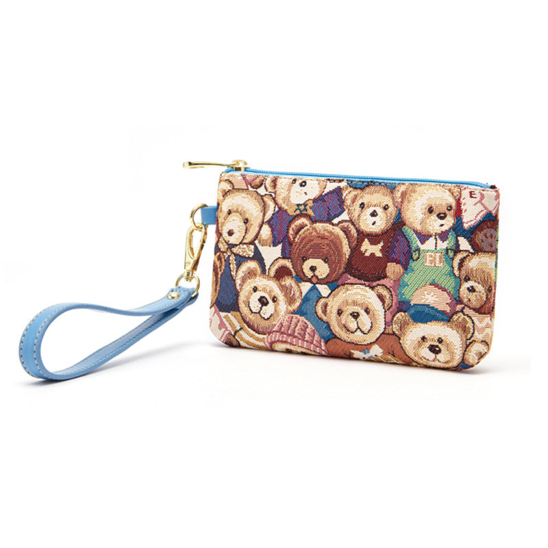 Women's Fashion Unique Bear Mobile Female Handbags