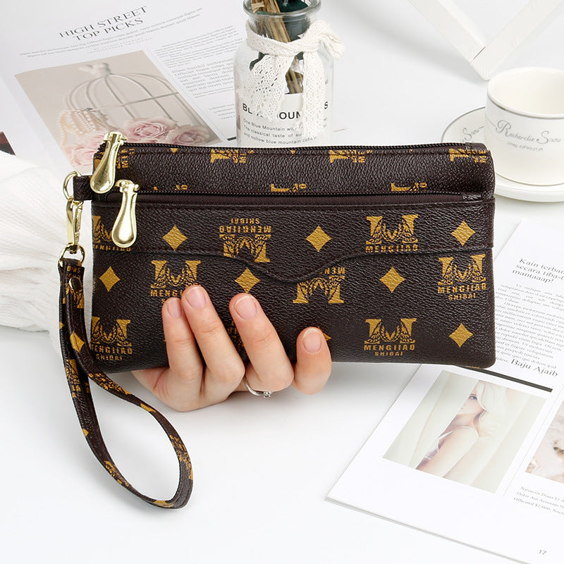 Women's Pouch Trendy Mobile Clutch Fashion Korean Purses