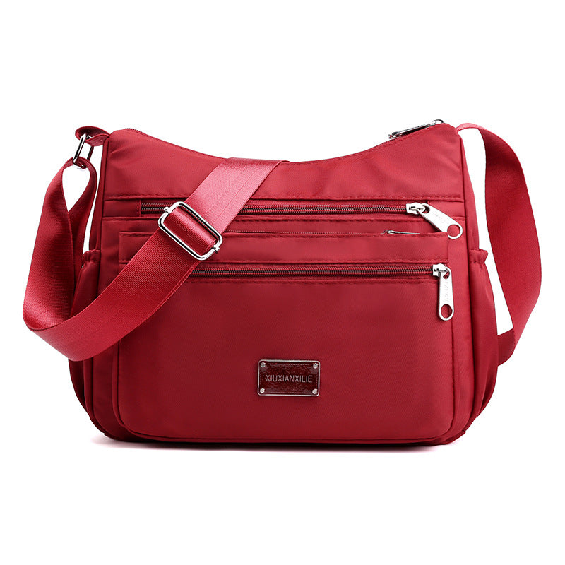 Women's Mother Oxford Cloth Canvas Large Capacity Crossbody Bags