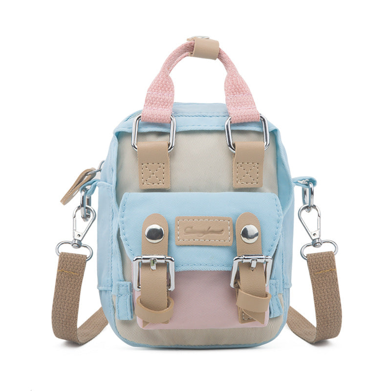Donut Mini Korean Style Macaron Campus Backpacks