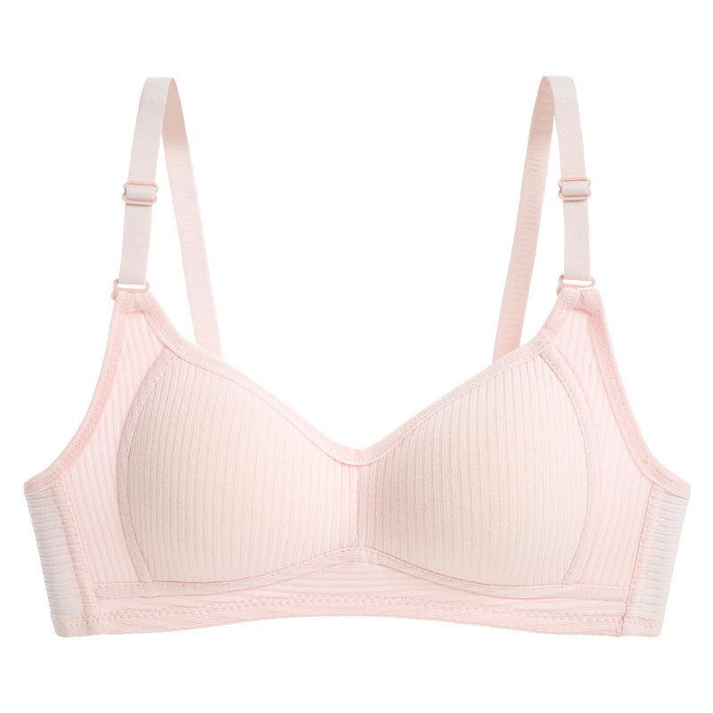 Summer Development Period Solid Color Complete Lingerie Sets