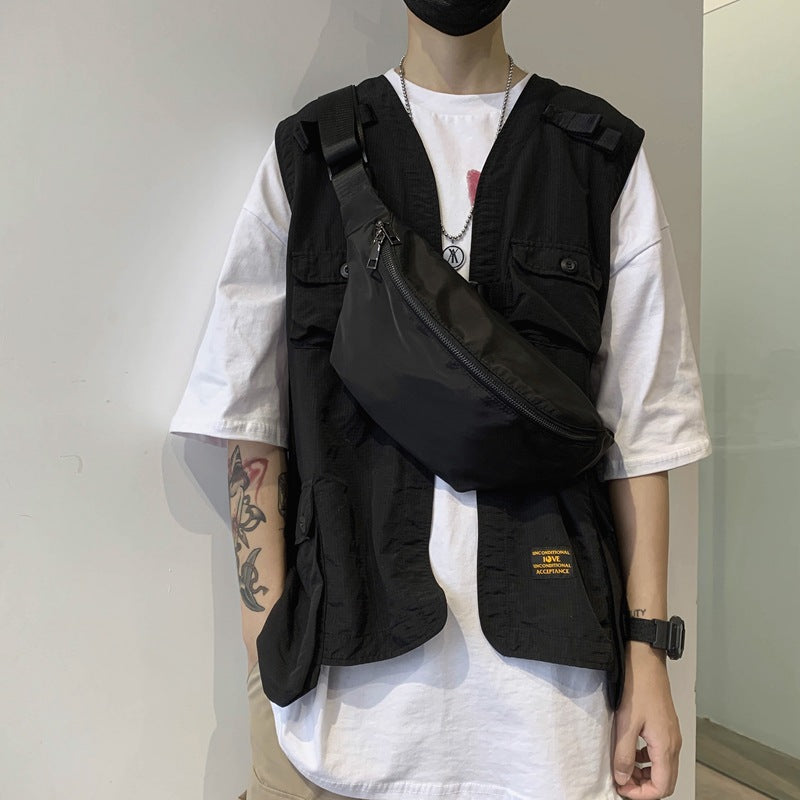 Charming Elegant Men's Leisure Multifunctional Cash Men's Chest Bags