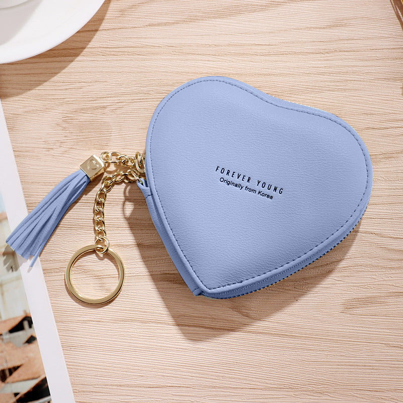 Women's Korean Fashionable Personalized Cute Heart Shape Bags
