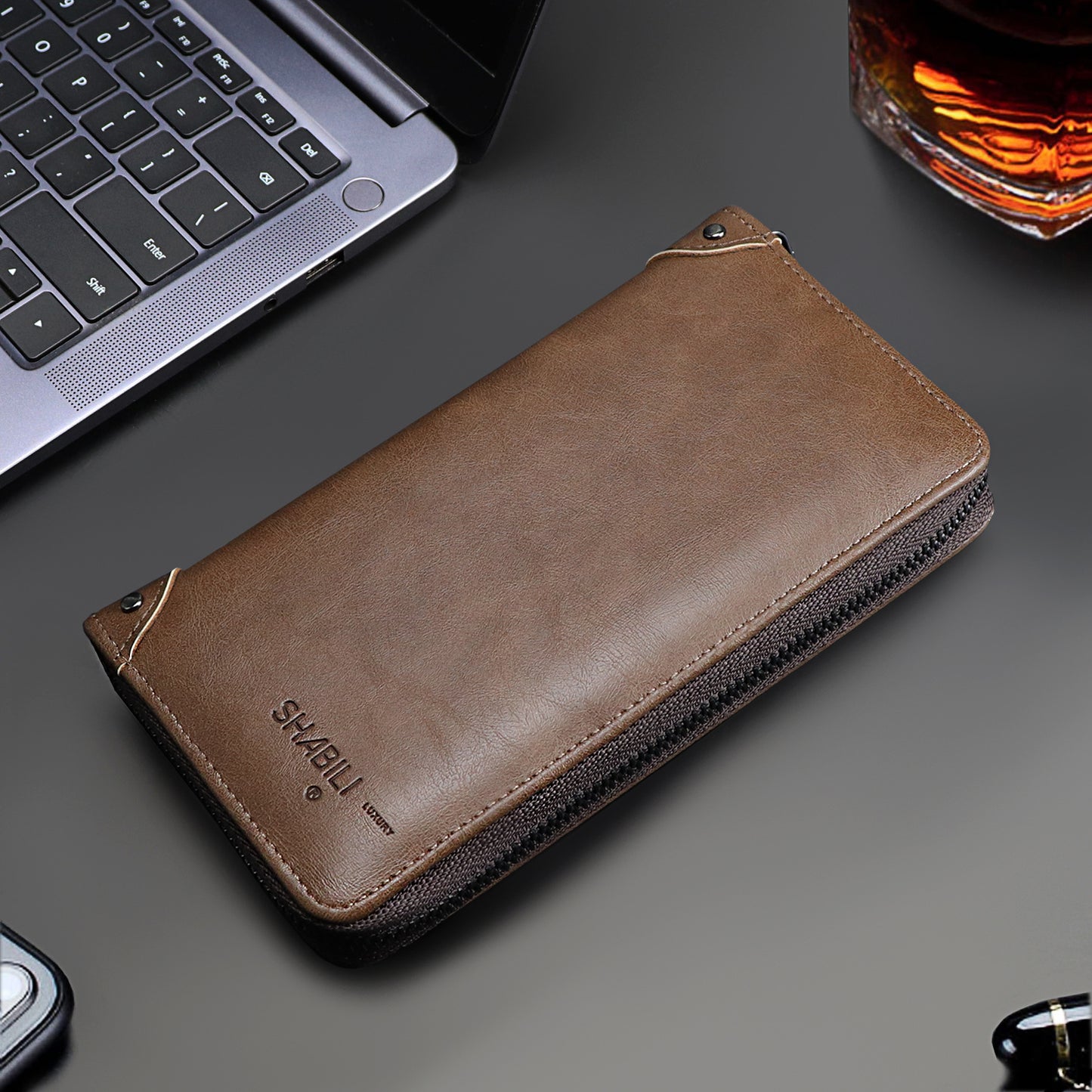 Men's Korean Style Fashion Simple Large Capacity Men's Wallets