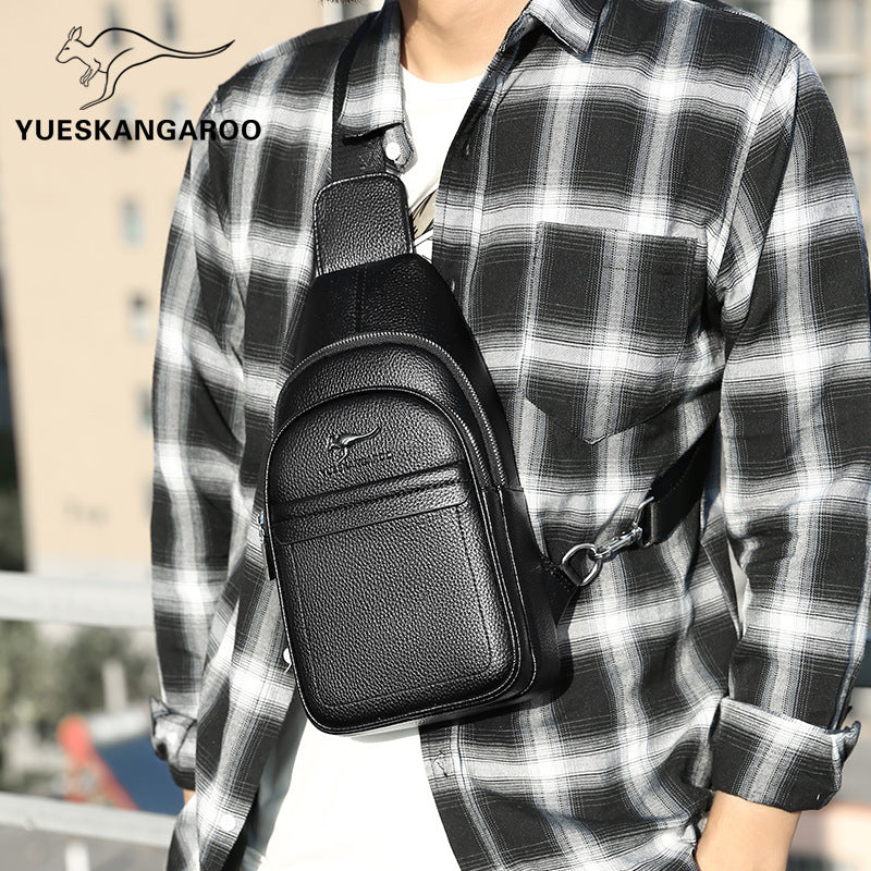 Elegant Men's Sen Fashion Korean Style Men's Chest Bags