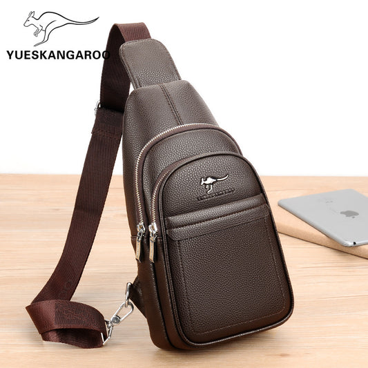 Elegant Men's Sen Fashion Korean Style Men's Chest Bags