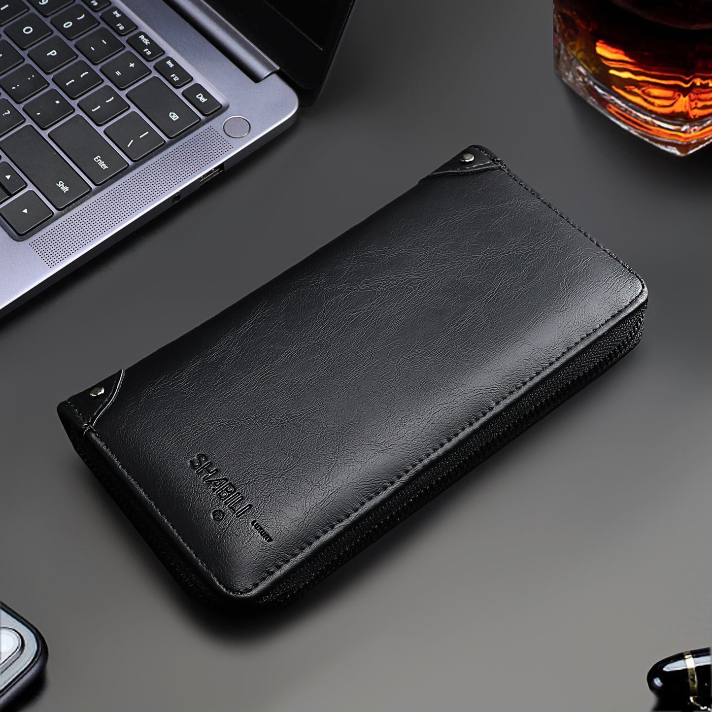 Men's Korean Style Fashion Simple Large Capacity Men's Wallets