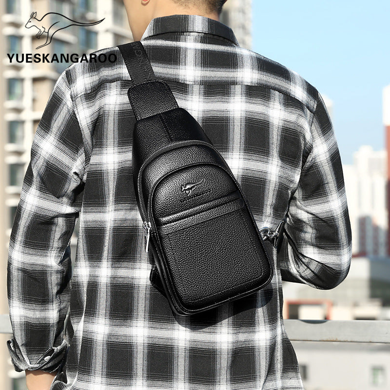 Elegant Men's Sen Fashion Korean Style Men's Chest Bags