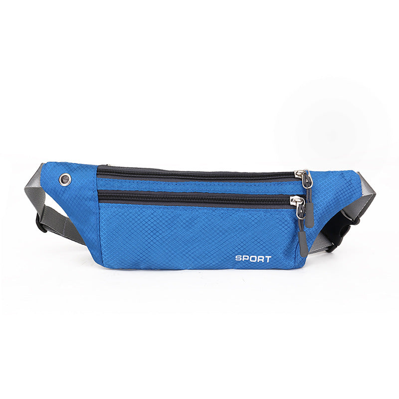 Women's & Men's & Canvas Exercise Running Waterproof Mobile Men's Waist Packs