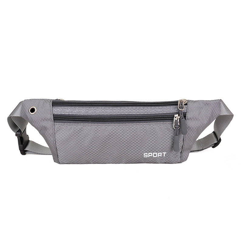 Women's & Men's & Canvas Exercise Running Waterproof Mobile Men's Waist Packs