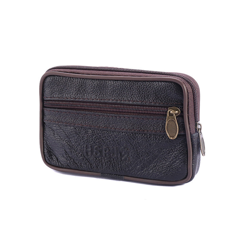 Men's Cell Stylish Portable Wrist Hanging Sewing Men's Waist Packs