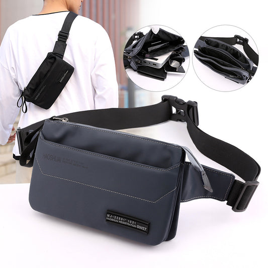 Pretty Men's Close-fitting Trendy Multifunctional Storage Men's Waist Packs