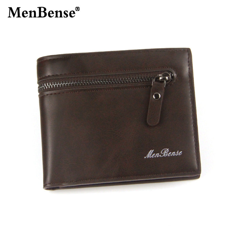 Men's Stylish Large Capacity Fashion Short Men's Wallets