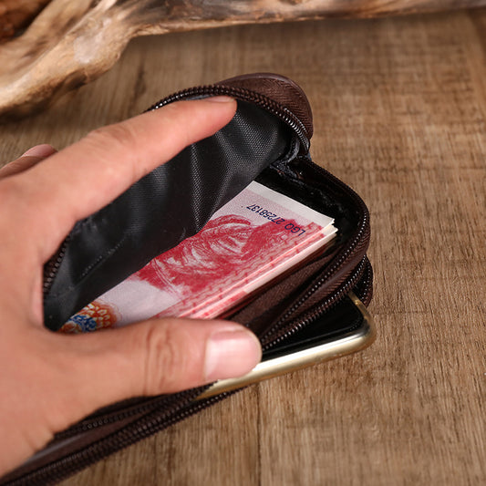Men's Cell Stylish Portable Wrist Hanging Sewing Men's Waist Packs