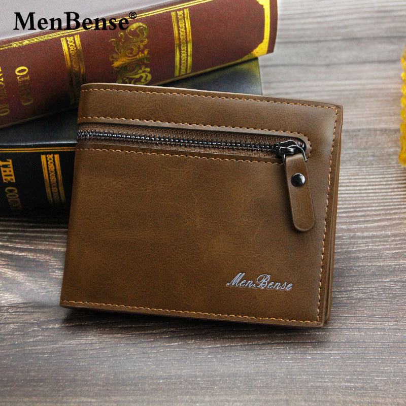 Men's Stylish Large Capacity Fashion Short Men's Wallets