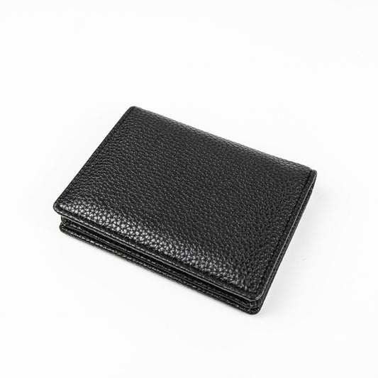 Leisure Business Lychee Pattern Large Capacity Card Holder