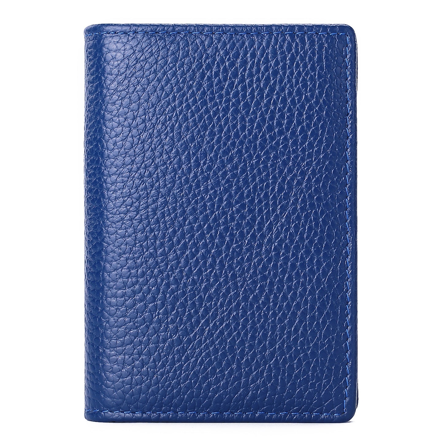 Summer Lychee Pattern Genuine Leather Medium Card Holder