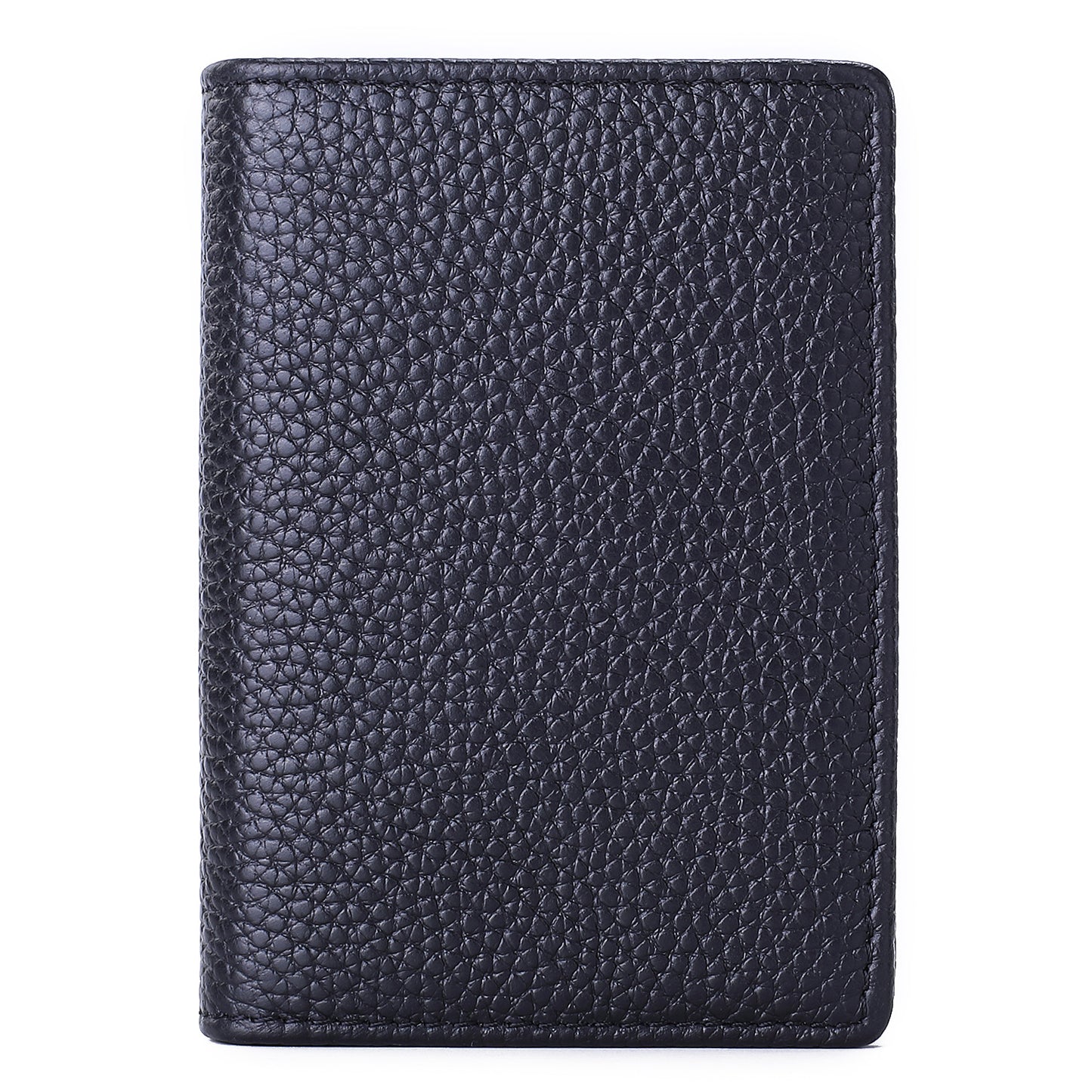 Summer Lychee Pattern Genuine Leather Medium Card Holder