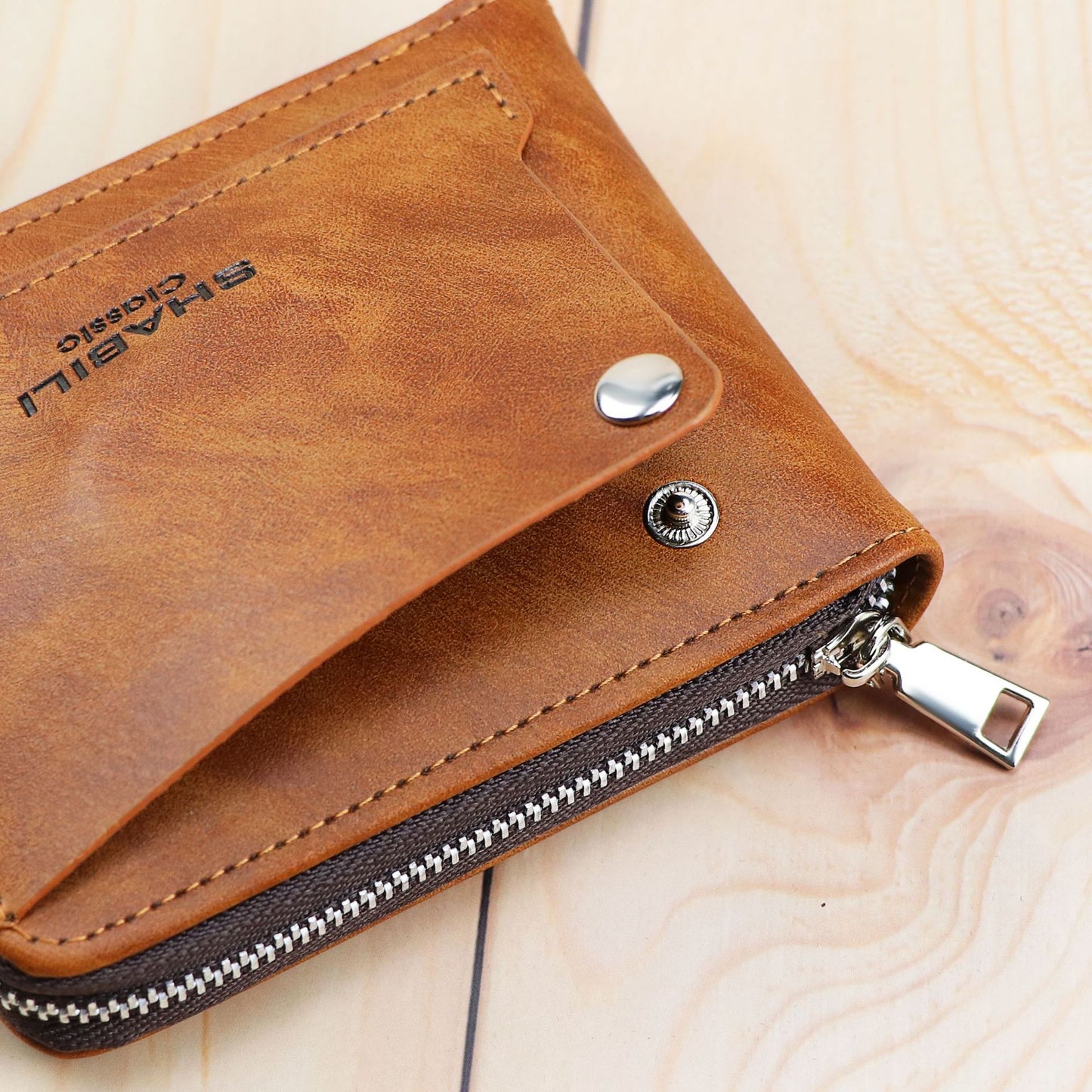 Men's Short Classic Fashion Male Large Capacity Card Holder