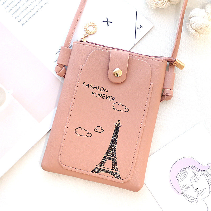 Women's Mobile Korean Cute Simple Mini Phone Bags