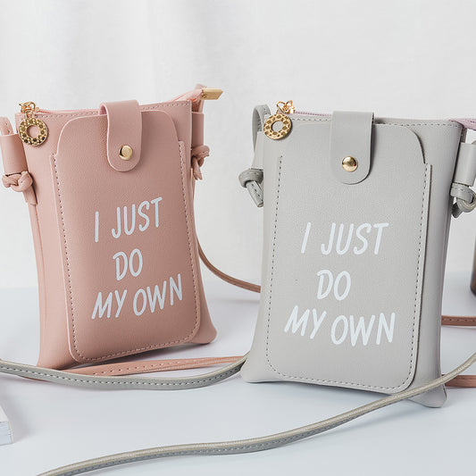 Casual Mobile Female Korean Simple Summer Phone Bags