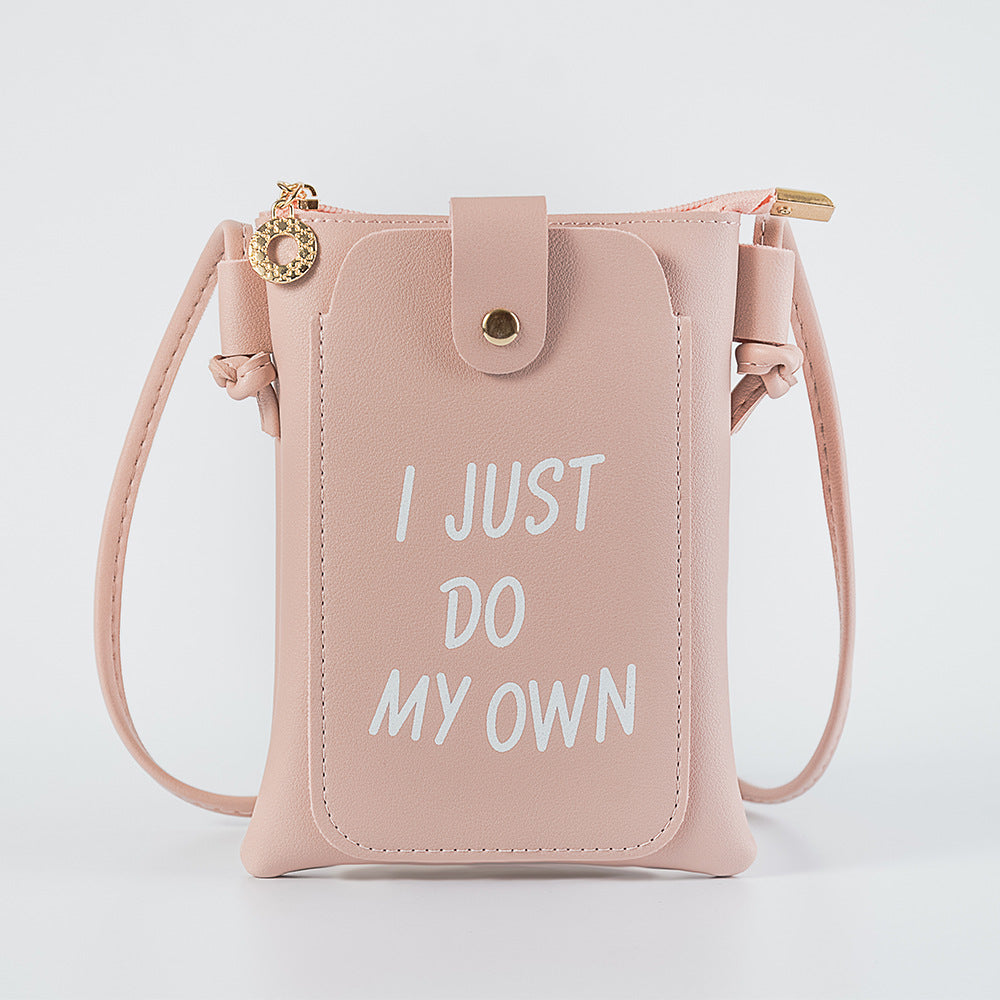 Casual Mobile Female Korean Simple Summer Phone Bags