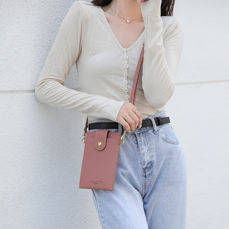 Women's Spring Niche Korean Thin Mobile Phone Bags