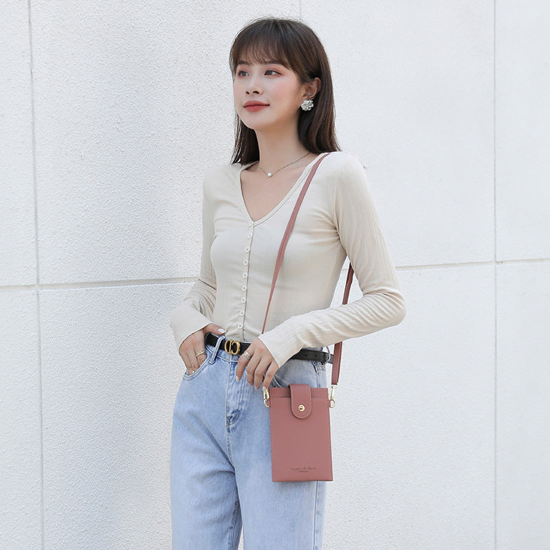 Innovative Women's Mini Niche Korean Thin Phone Bags