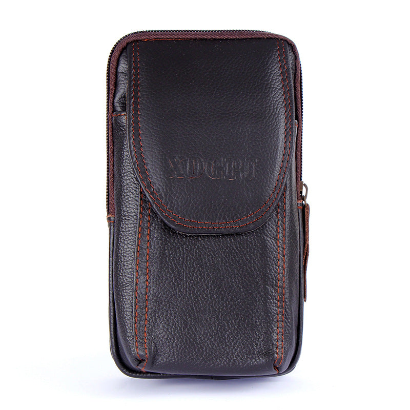 Men's Fashion Business Mobile Vertical Model In Shape Men's Waist Packs
