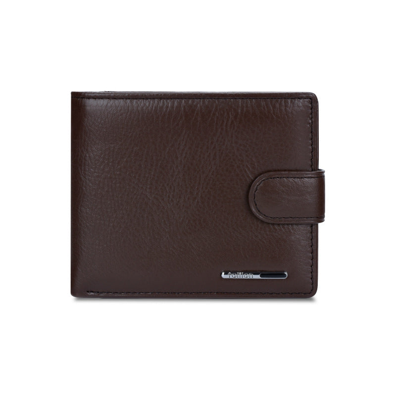 Men's Change Leather Short Gift Box For Purses