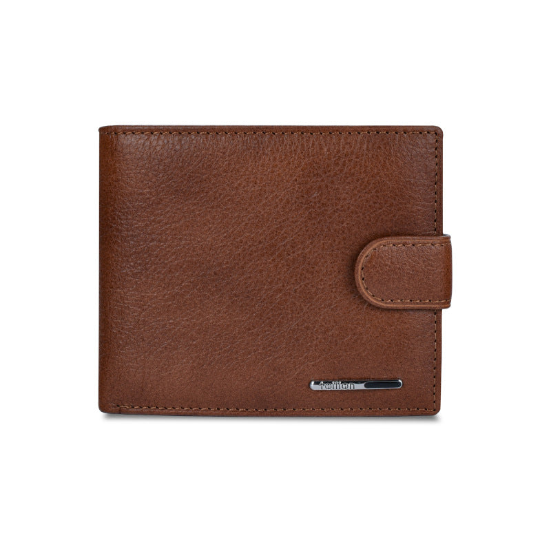 Men's Change Leather Short Gift Box For Purses