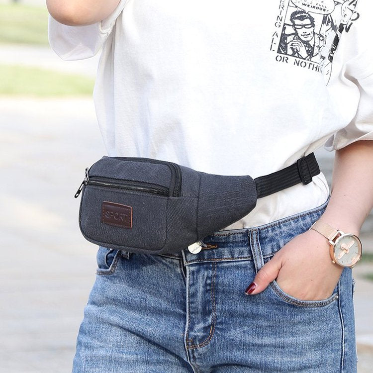 Men's Summer Market Stall Checkout Canvas Retro Bags