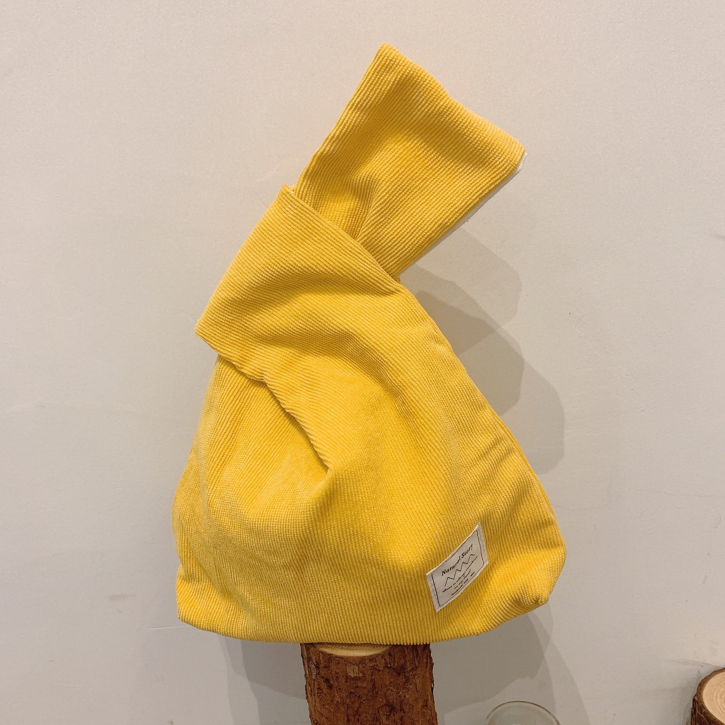 Corduroy Suits Knot Wrist Simple Carry-on Handbags