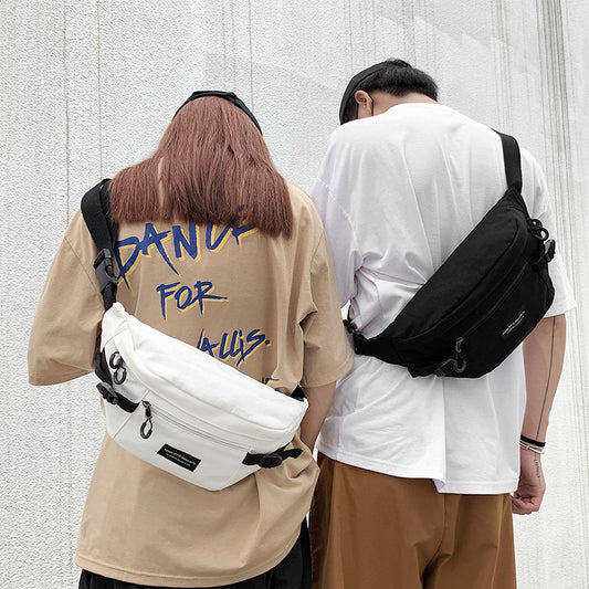 Attractive Men's Large Capacity Fashion Canvas Men's Chest Bags