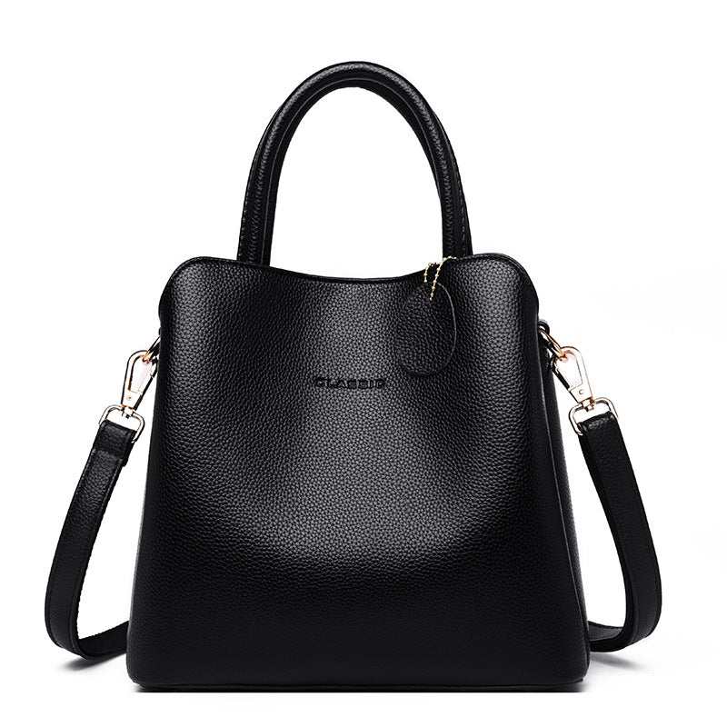 Women's Summer Korean Style Soft Leather Trendy Handbags