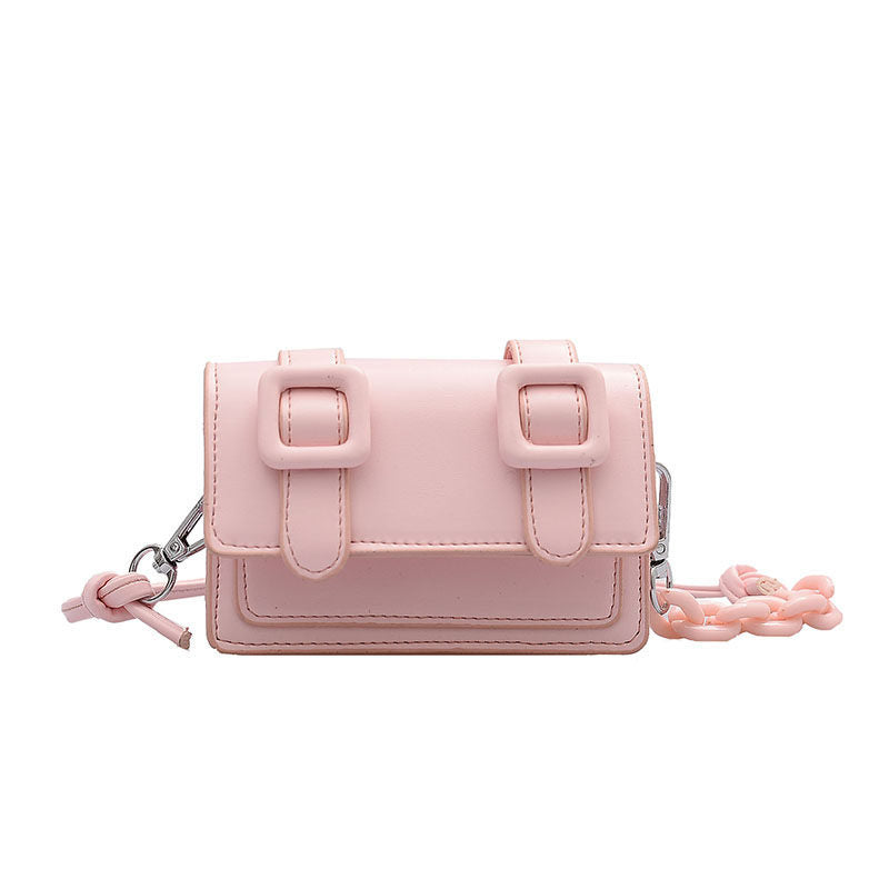 Women's Versatile Mini Fashion Cambridge Thick Chain Bags