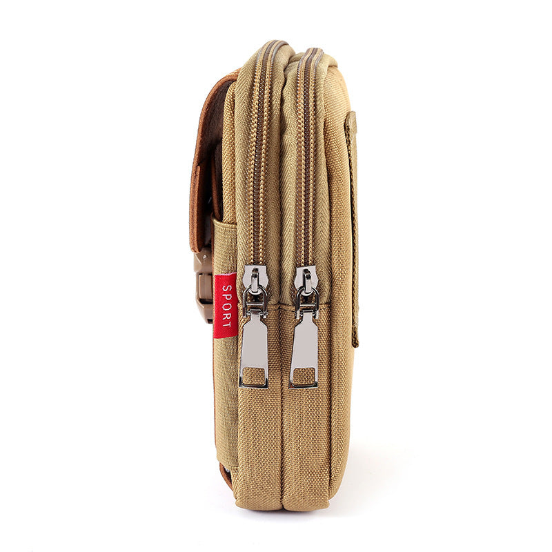 Men's Inch Mobile Construction Site For Vertical Men's Waist Packs