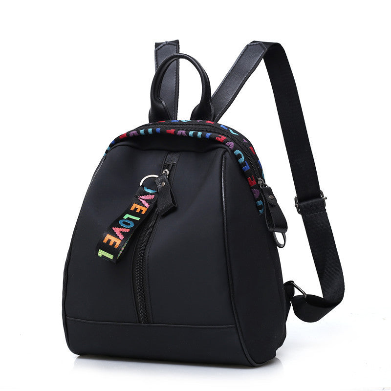 Women's Cloth Spring Korean Fashion Ribbon Solid Backpacks