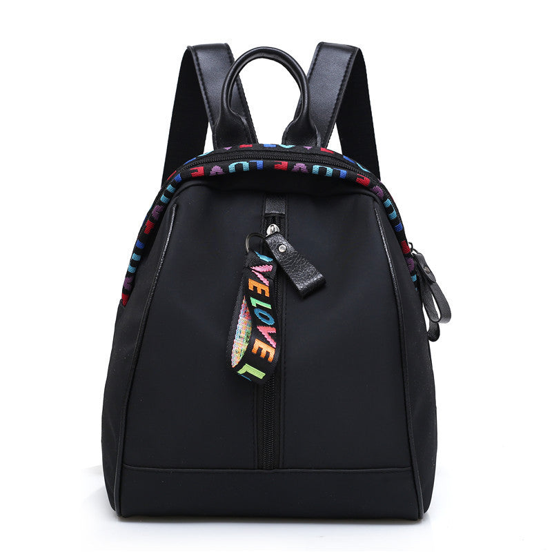 Women's Cloth Spring Korean Fashion Ribbon Solid Backpacks