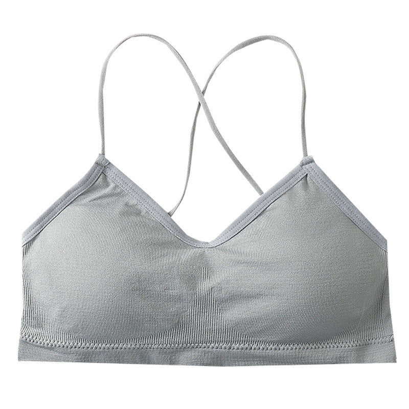 Women's Chest Wrap One Piece With Pad Without Steel Tanks Camis