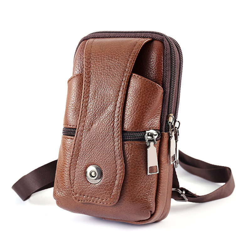 Men's Pretty New Leather Multifunctional Mobile Phone Bags