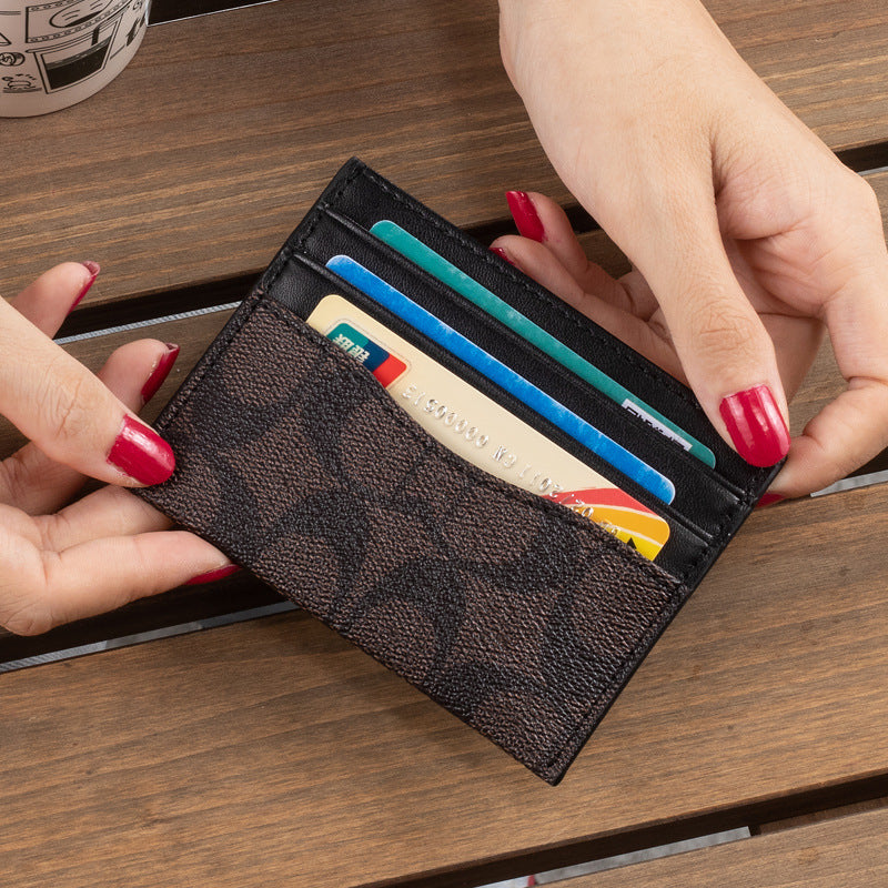 Women's Fashion Mini Cute Personalized License Card Holder