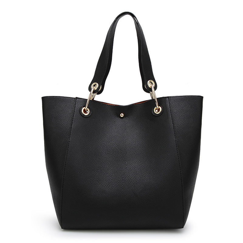 Women's Fashionable Large Capacity Magnetic Snap Women's Shoulder Bag