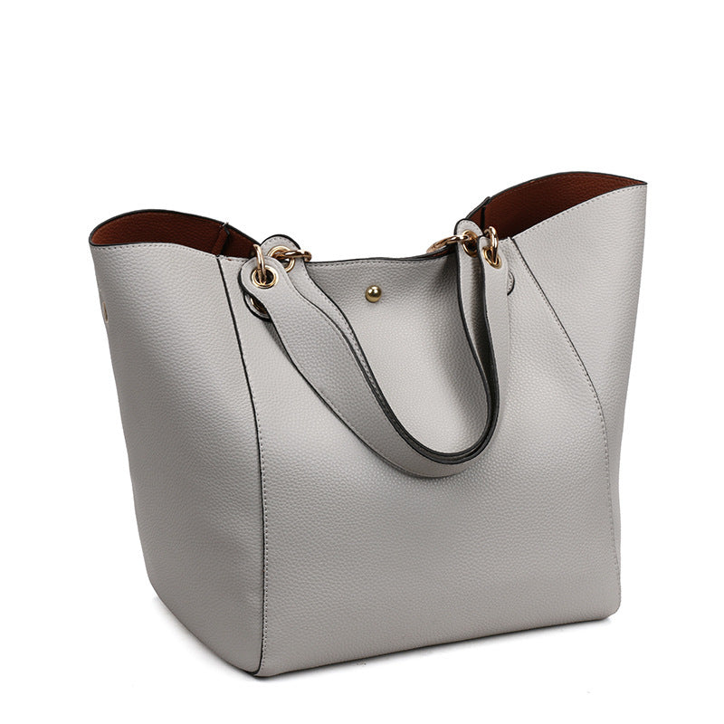 Women's Fashionable Large Capacity Magnetic Snap Women's Shoulder Bag