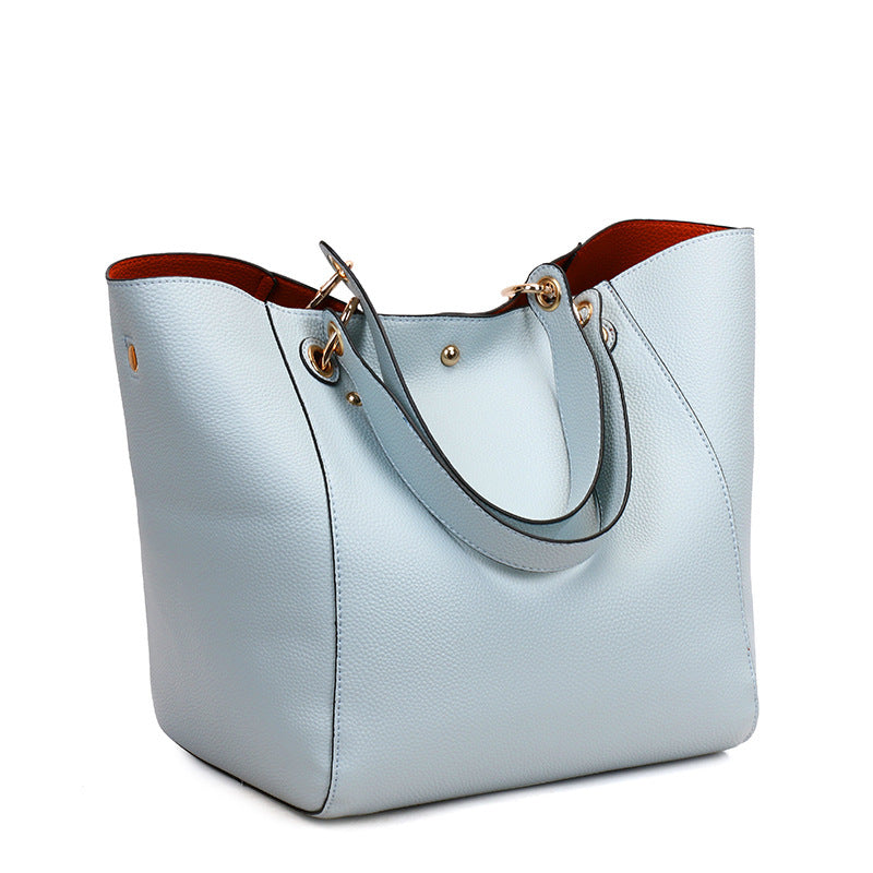 Women's Fashionable Large Capacity Magnetic Snap Women's Shoulder Bag