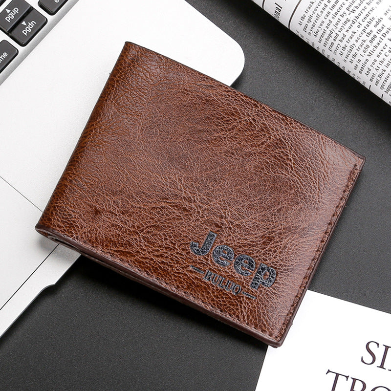 Unique Stylish Men's Short Stall Fashion Purses