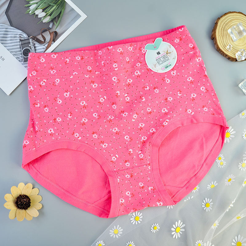Women's Offer High Waist Belly Contracting Printed Panties