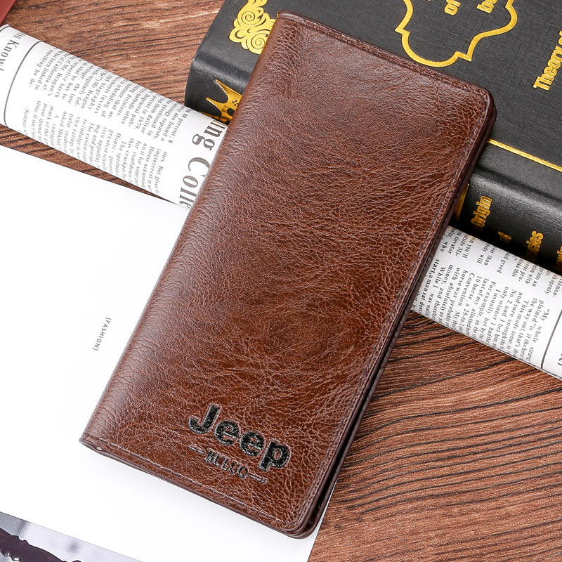 Men's Long Multiple Slots Multi Retro Men's Wallet